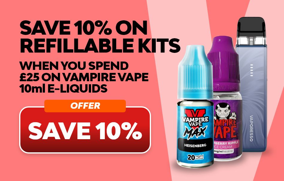 Shop prefilled kits and pods and earn double reward points.