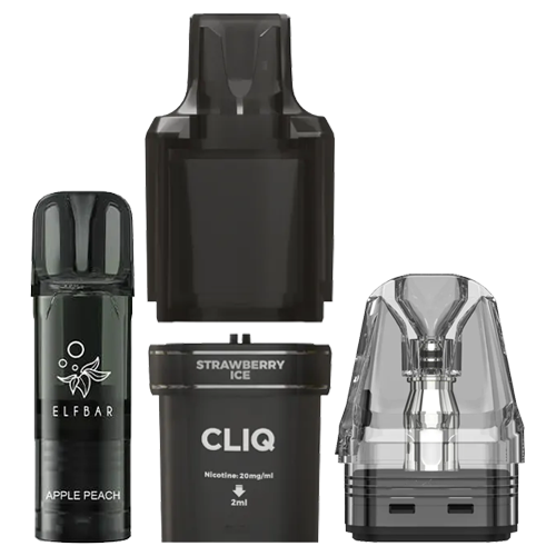 Prefilled and Refillable Vape Pods Category Image