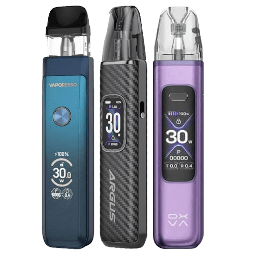Range of Refillable Vape Pod Kits Category Image