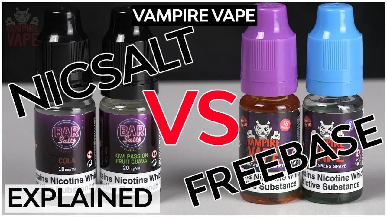 Freebase vs nicotine salts video thumbnail