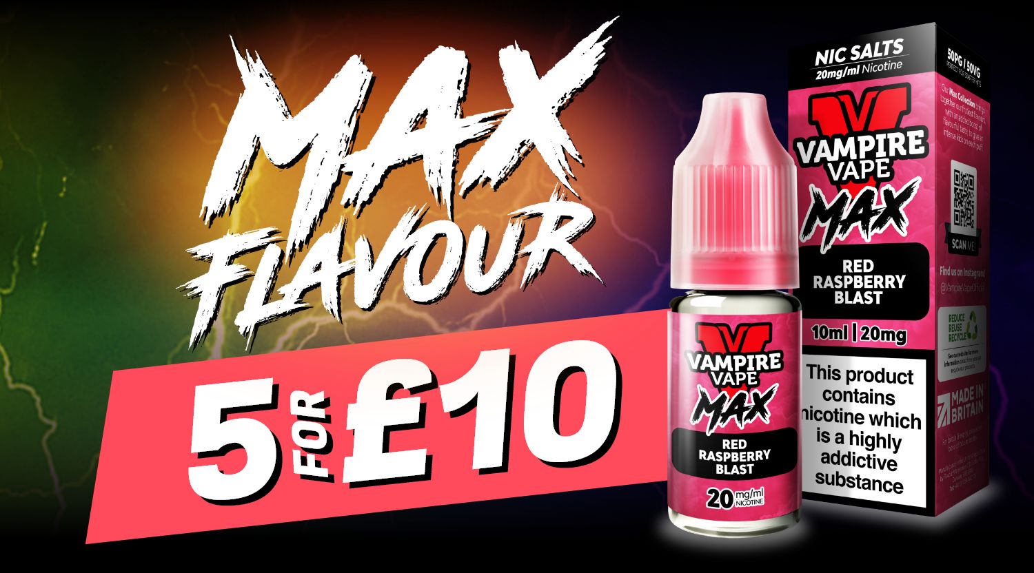 Main Banner - VV Max 5 For £10