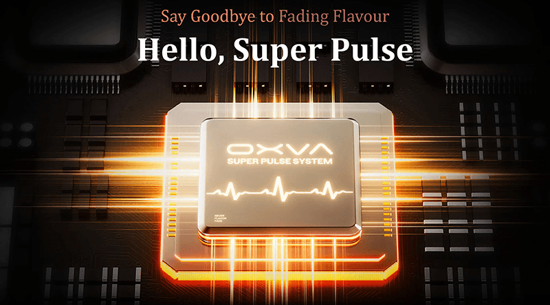 The OXVA Xlim 4 features OXVA's super pulse system for enhanced flavour.