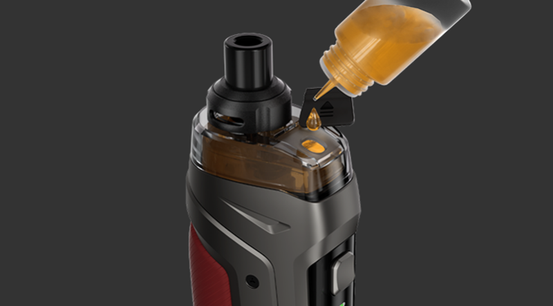 The Innokin PZPulse empty replacement pod features a top-fill design.