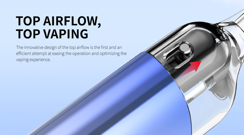 The Smok TECH247 empty replacement pods feature advanced top airflow system.