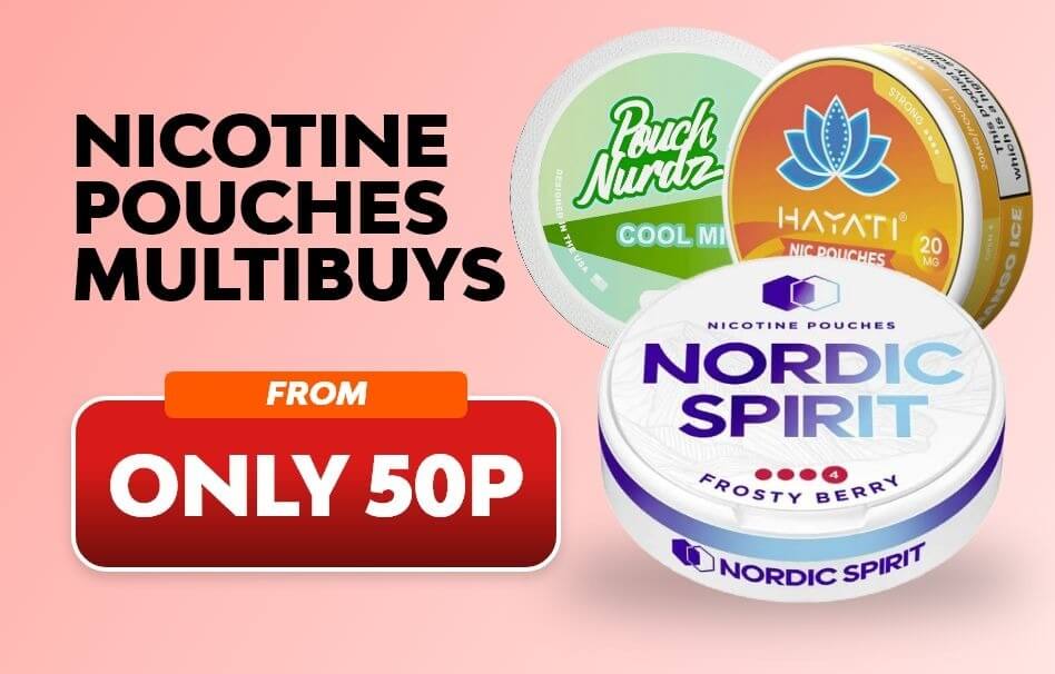 Nicotine Pouches - Starting from only 50p.