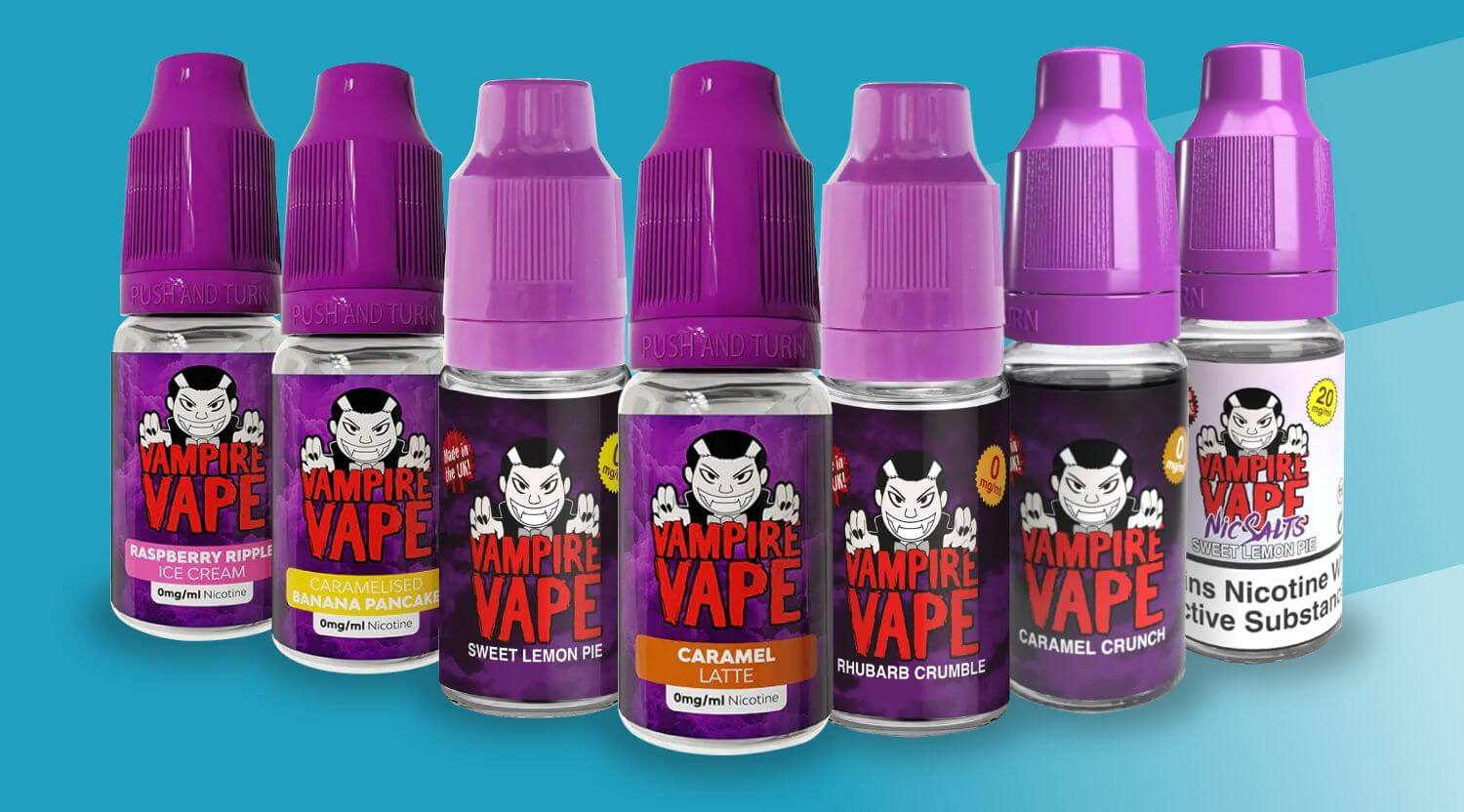 Shop dessert flavour e-liquids and earn double reward points.