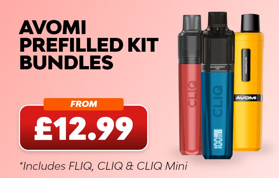 Shop Avomi prefilled kit bundles from only £12.99.