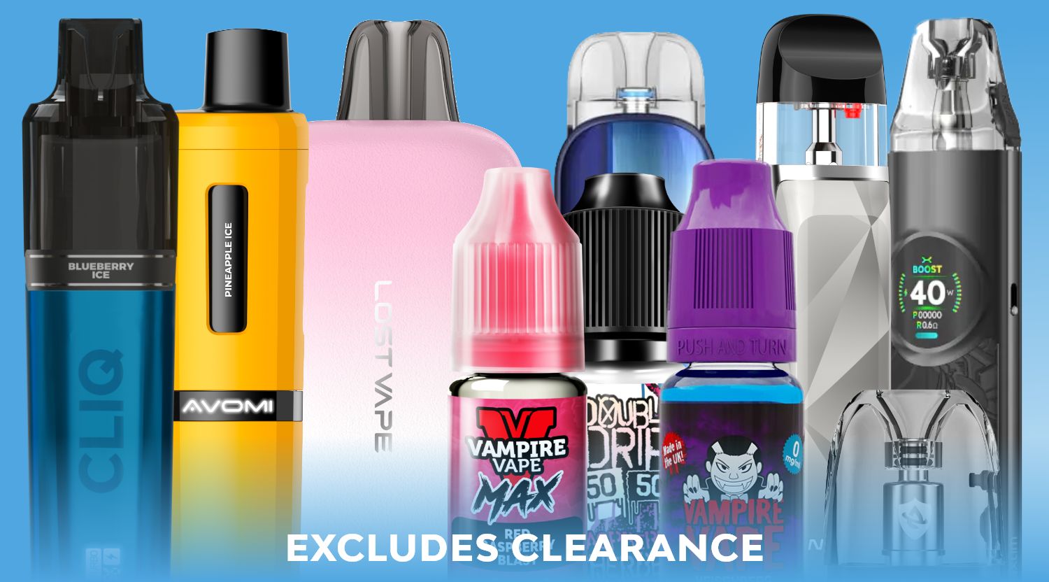 Earn x2 points when you spend over £35 on any vape order.
