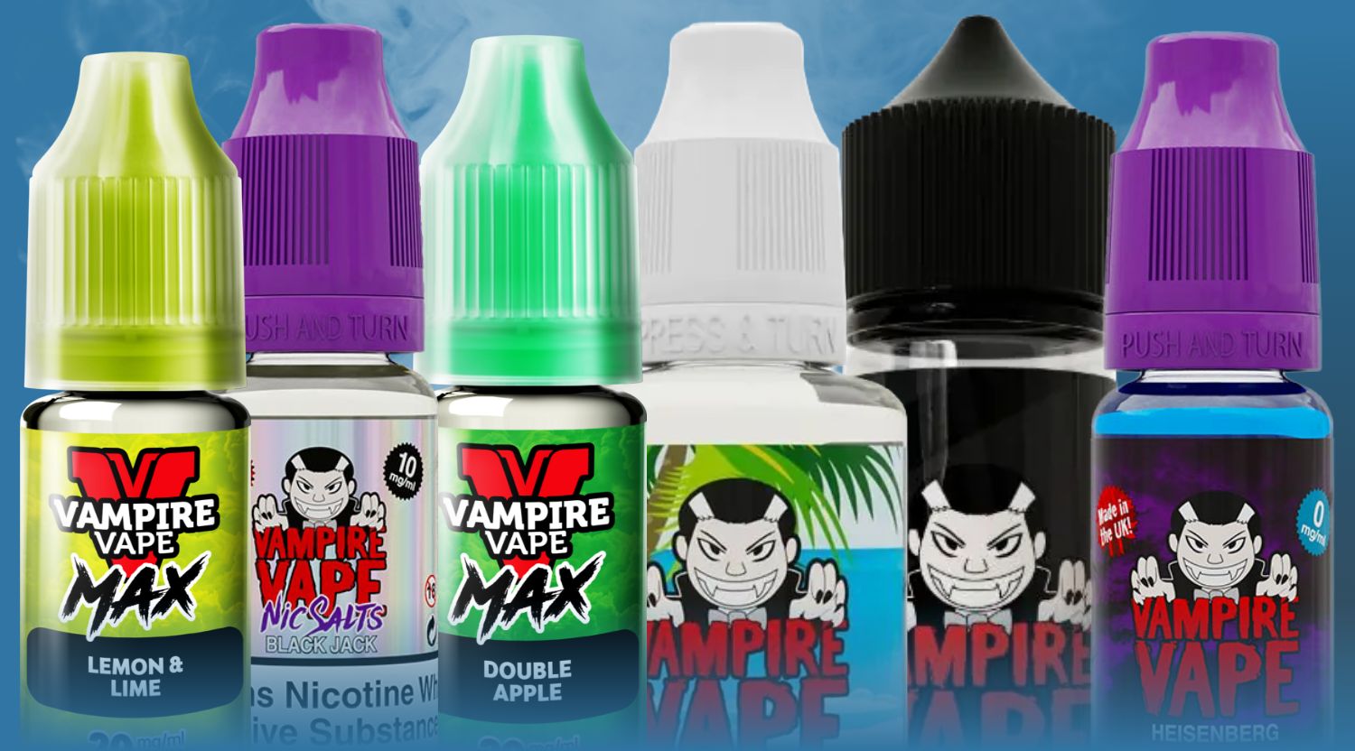 Earn x2 points when you spend over £20 on Vampire Vape e-liquids.