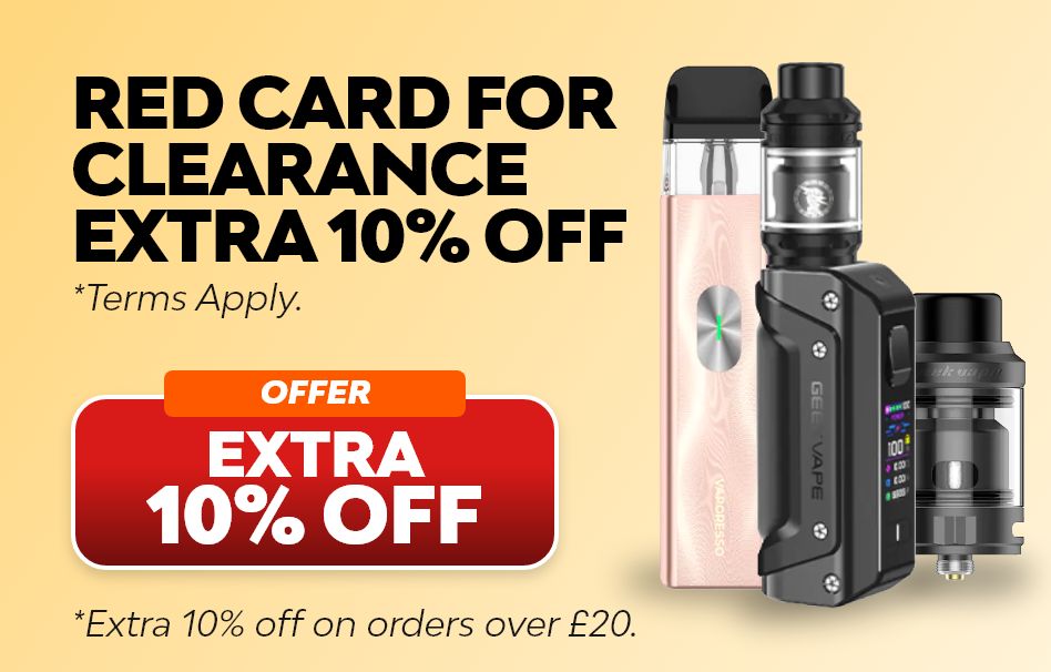 Spend over £20 on clearance products and save an extra 10% off.