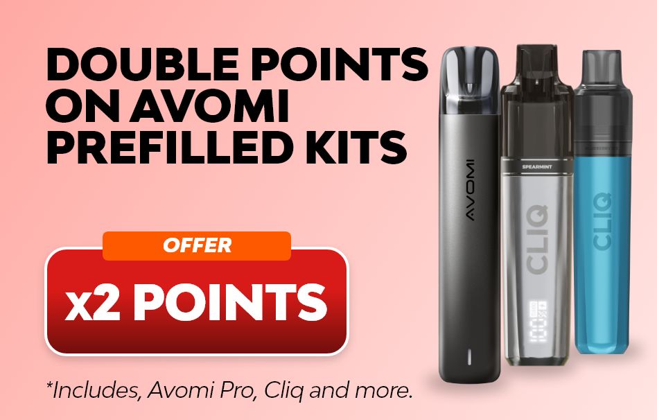Shop any Avomi prefilled kit and earn x2 points.