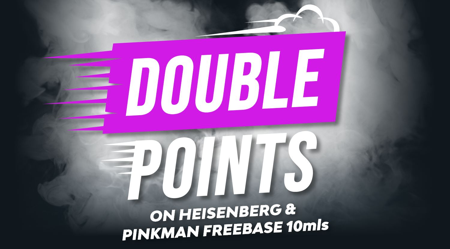 Shop Vampire Vape heisenberg & pinkman 10ml freebase and earn x2 points.