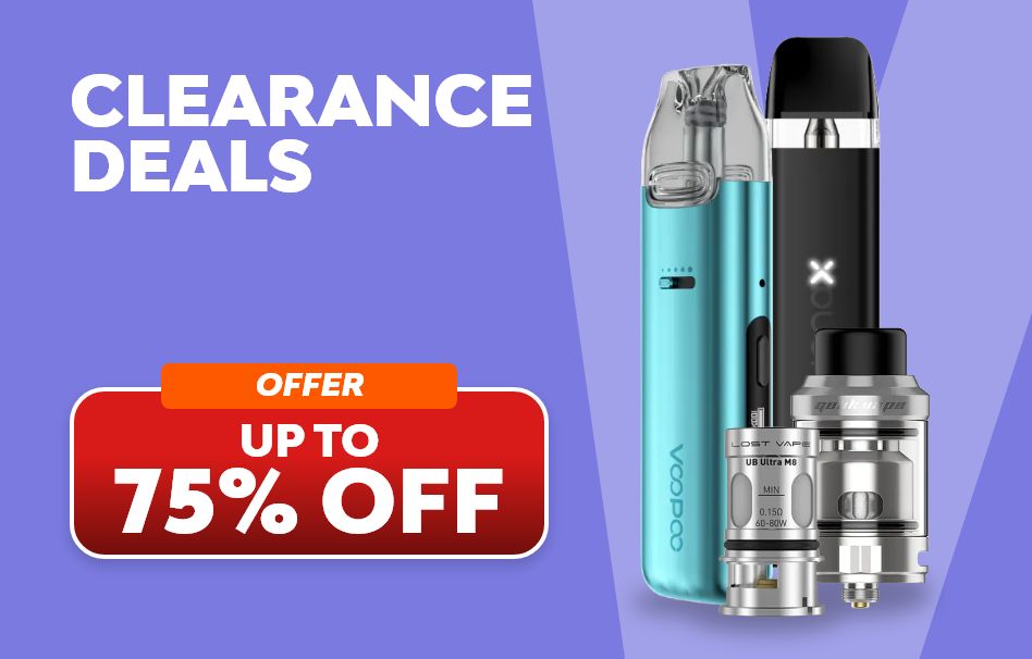 Shop vape deals at Vampire Vape - starting from only 99p.