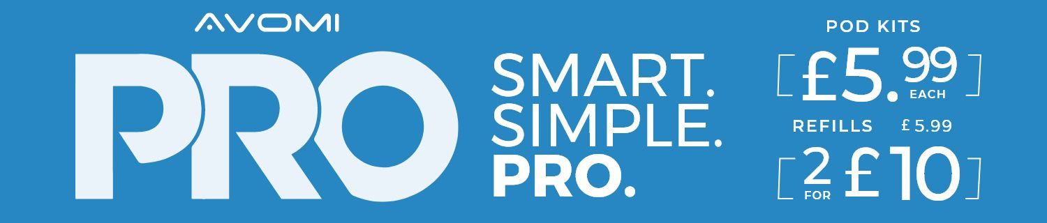 Avomi Pro prefilled kit and pods - starting from 2 for £10.