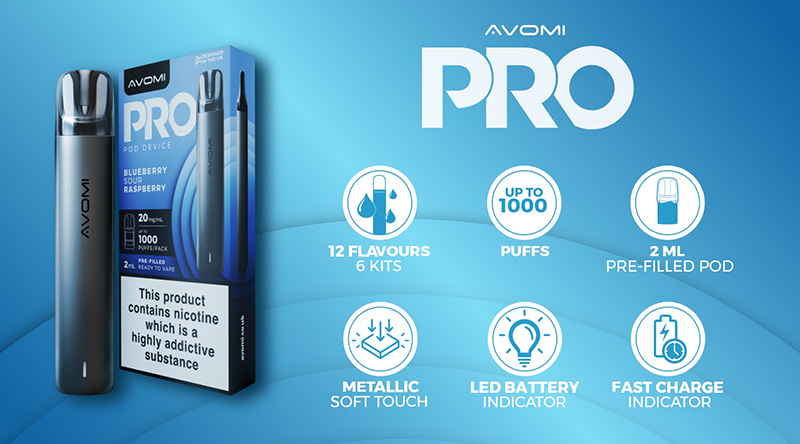 Avomi Pro Prefilled Pod Kit