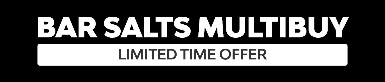 Bar Salts Multibuy - Get any 4 10ml Bar Salt nic salt for only £10.