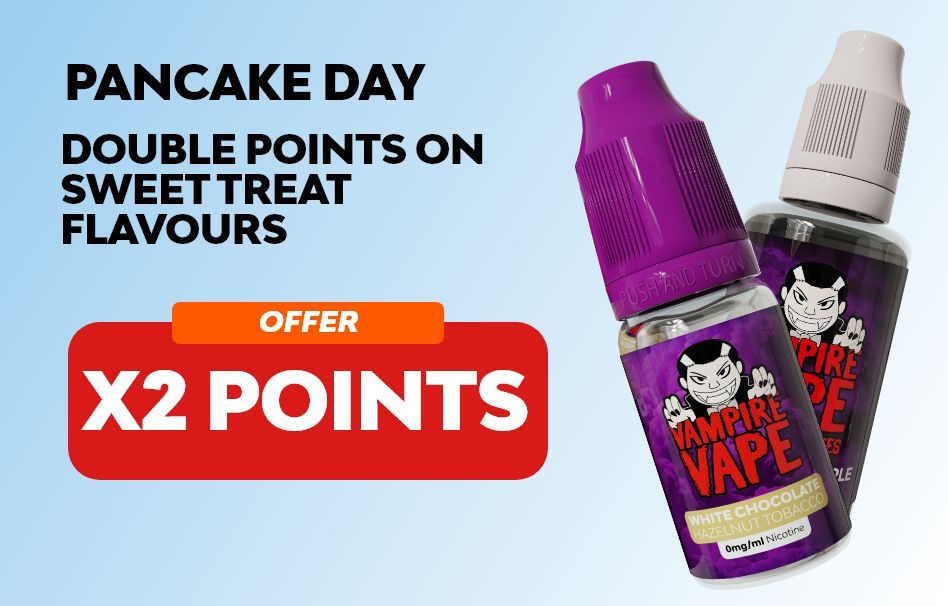 Pancake Day - X2 points on sweet treat flavours