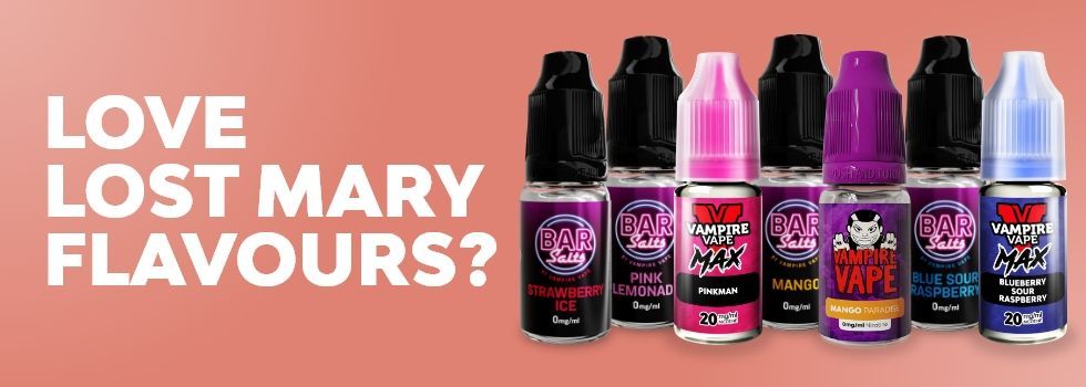 If You Love Lost Mary Flavours, Try These Vampire Vape E-Liquids