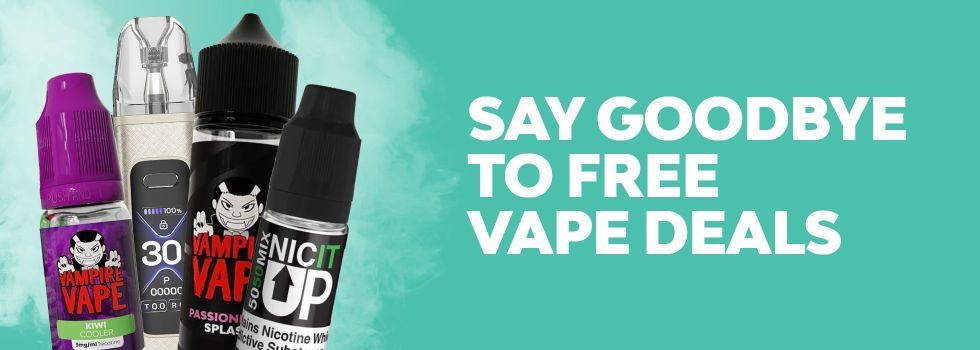 Say goodbye to free vapes