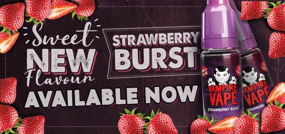 New 'Strawberry Burst' Flavour Alert! 