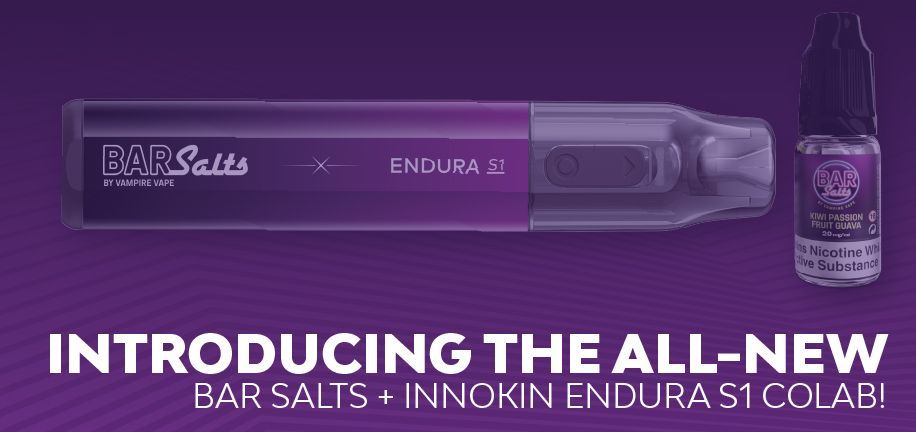 Introducing the all-new Bar Salts x Innokin Endura S1 Colab!