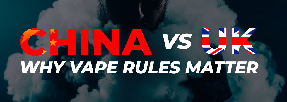Chine vs UK vape rules