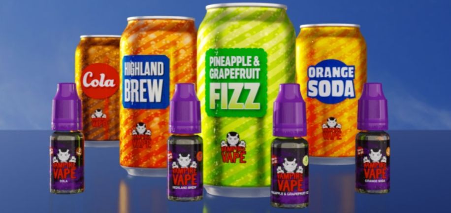 Vampire Vape’s Brand New Fizzy Drink Range