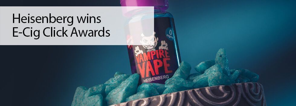 Heisenberg wins E-Cig Click Awards for Best Menthol