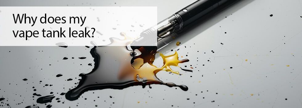 How to fix a leaking vape tank.