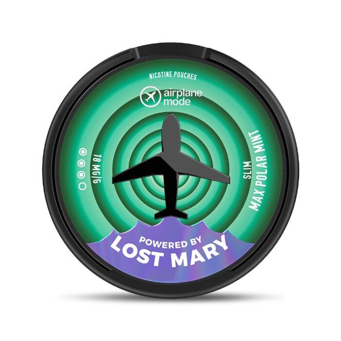 Lost Mary Airplane Mode Nicotine Pouch - Max Polar Mint