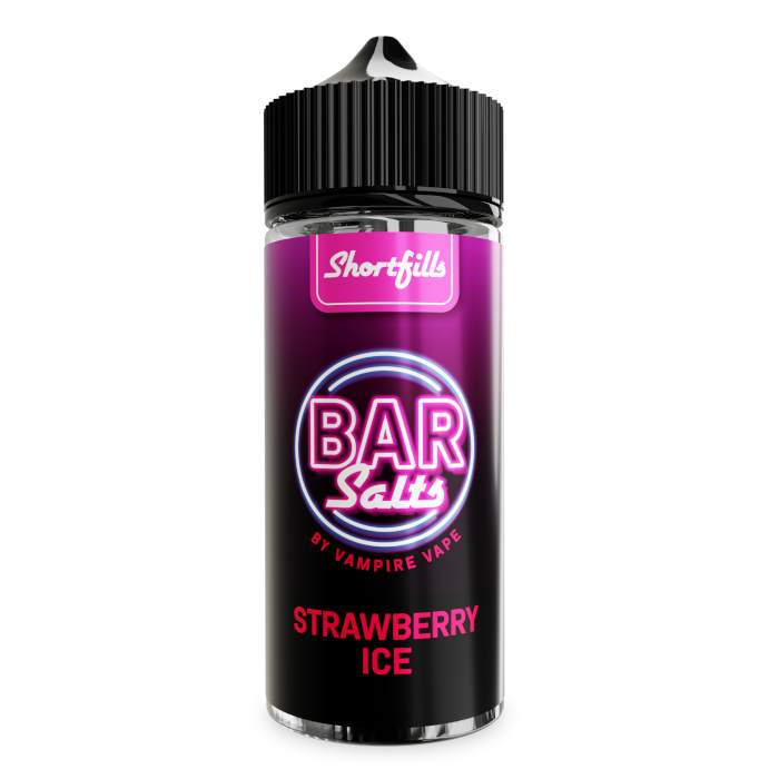 Bar Salts Shortfill - Strawberry Ice - 100ml Bar Salts Shortfill - Strawberry Ice - 100ml