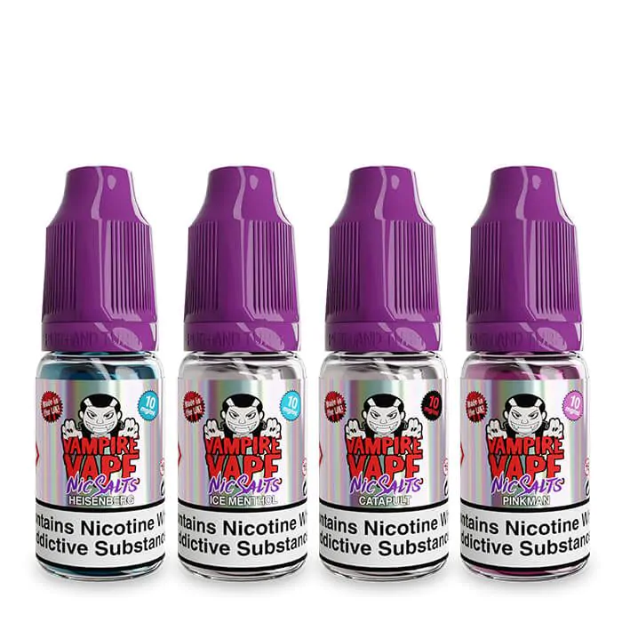 Best of the Best Vampire Vape Nic Salt Bundle