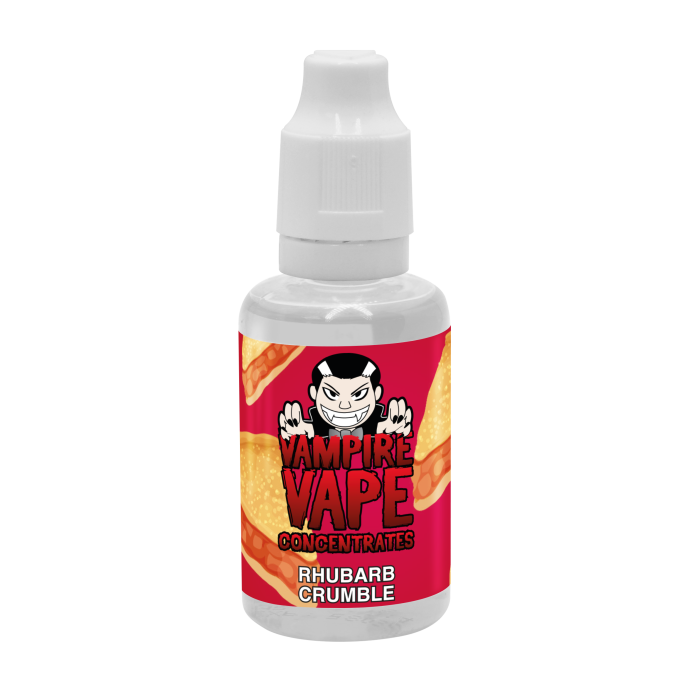 Vampire Vape Concentrate - Rhubarb Crumble - 30ml 