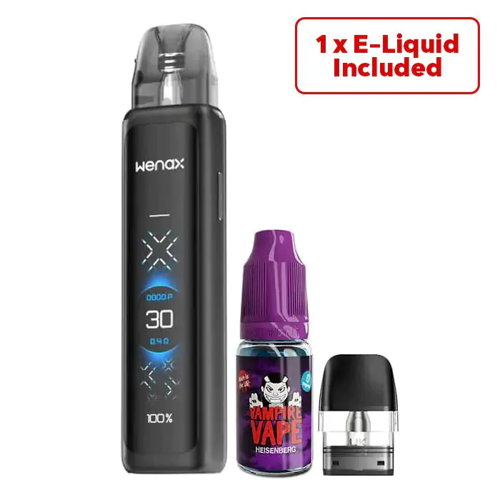 Geek Vape Wenax Q Ultra Bundle  Vape Pod Kit + E-Liquids