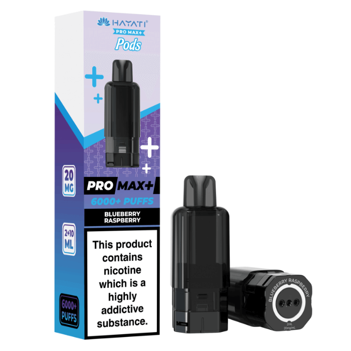 Hayati Pro Max Plus Prefilled Pod & Refill