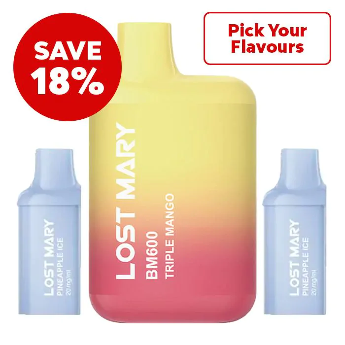 Lost Mary BM600 Prefilled Kit & Pods Bundle