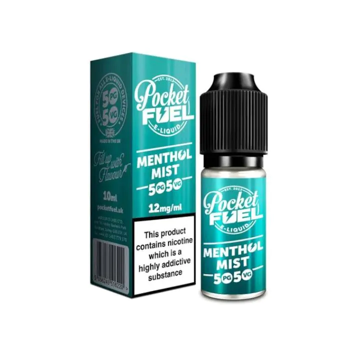 elfbar nachfüll pod läuft aus Pocket Fuel 50/50 Menthol Mist 10ml E-Liquid