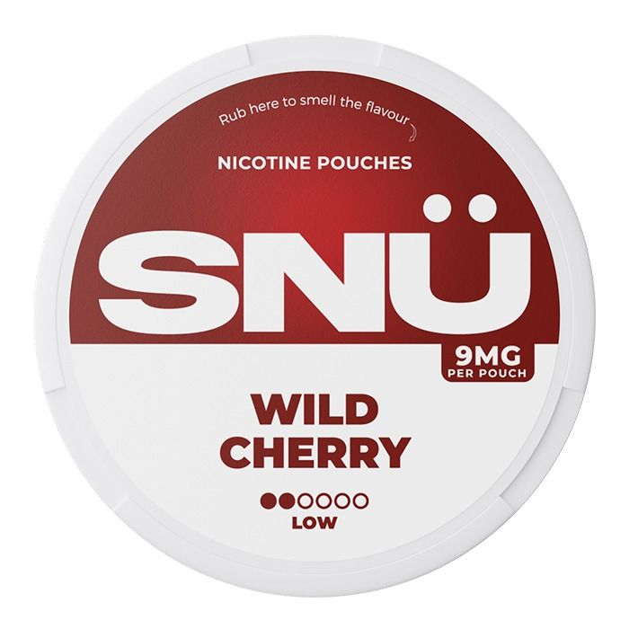 SNU Nicotine Pouches - Wild Cherry - 20PK SNU Nicotine Pouches - Wild Cherry - 20PK