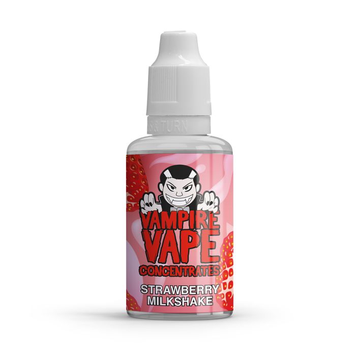 Vampire Vape Concentrate - Strawberry Milkshake - 30ml Vampire Vape Concentrate - Strawberry Milkshake - 30ml
