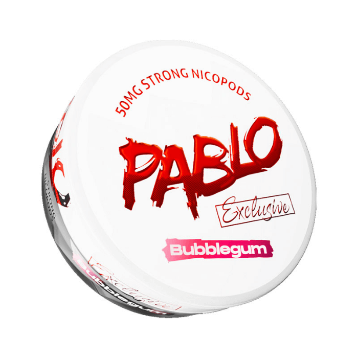 Pablo Nicotine Pouch - Bubblegum - 24mg Pablo Nicotine Pouch - Bubblegum - 24mg