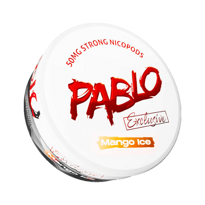 Pablo Nicotine Pouch - Mango Ice - 24mg Pablo Nicotine Pouch - Mango Ice - 24mg