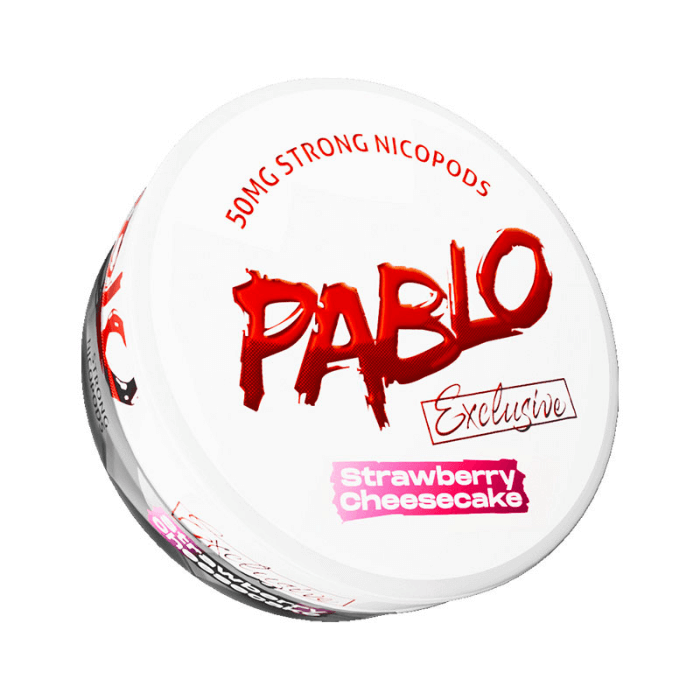 Pablo Nicotine Pouch - Strawberry Cheesecake - 24mg Pablo Nicotine Pouch - Strawberry Cheesecake - 24mg