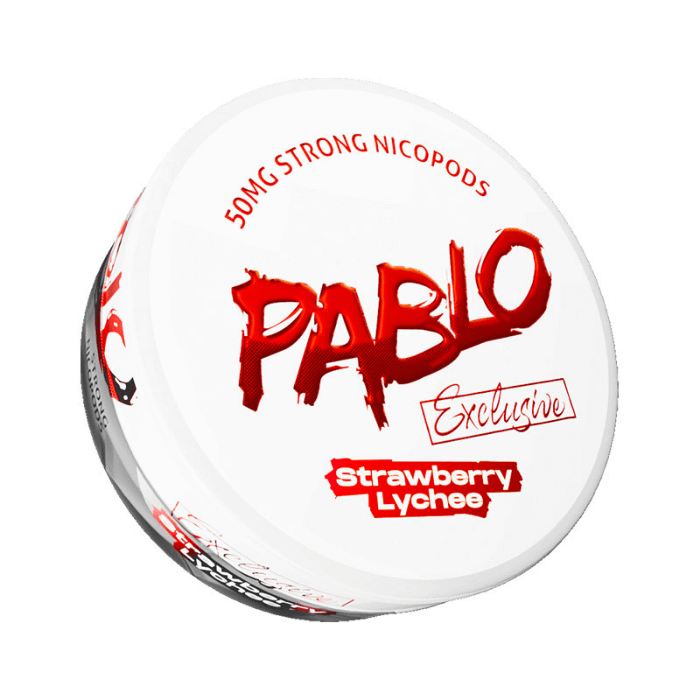 Pablo Nicotine Pouch - Strawberry Lychee - 24mg Pablo Nicotine Pouch - Strawberry Lychee - 24mg