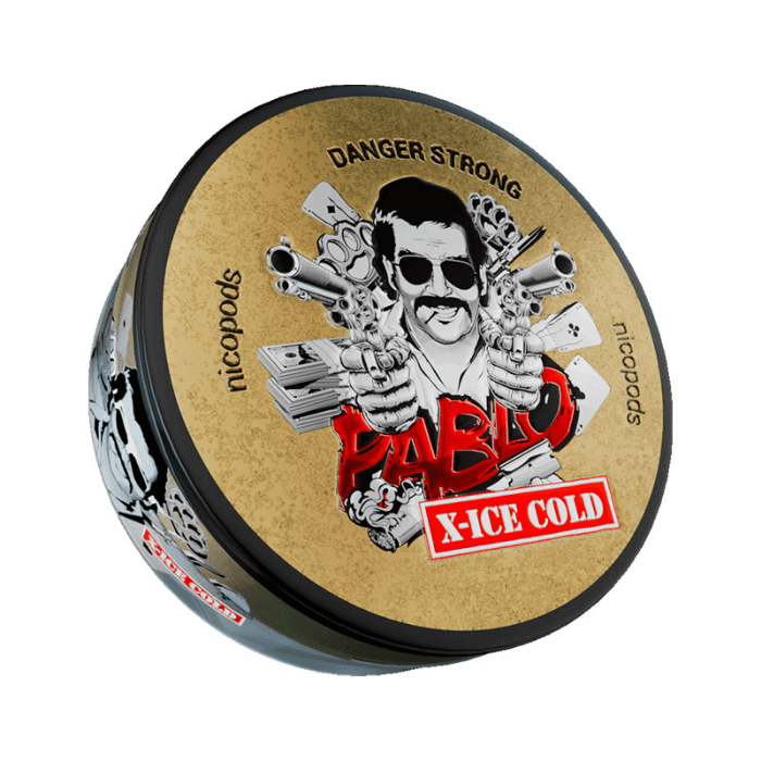 Pablo Nicotine Pouch - X-Ice Cold - 24mg Pablo Nicotine Pouch - X-Ice Cold - 24mg