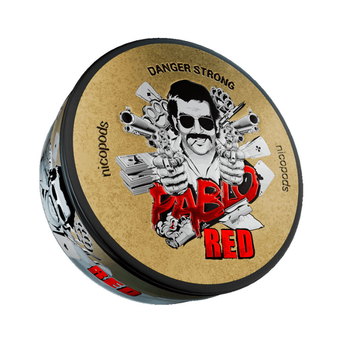 Pablo Nicotine Pouch - Red - 24mg Pablo Nicotine Pouch - Red - 24mg