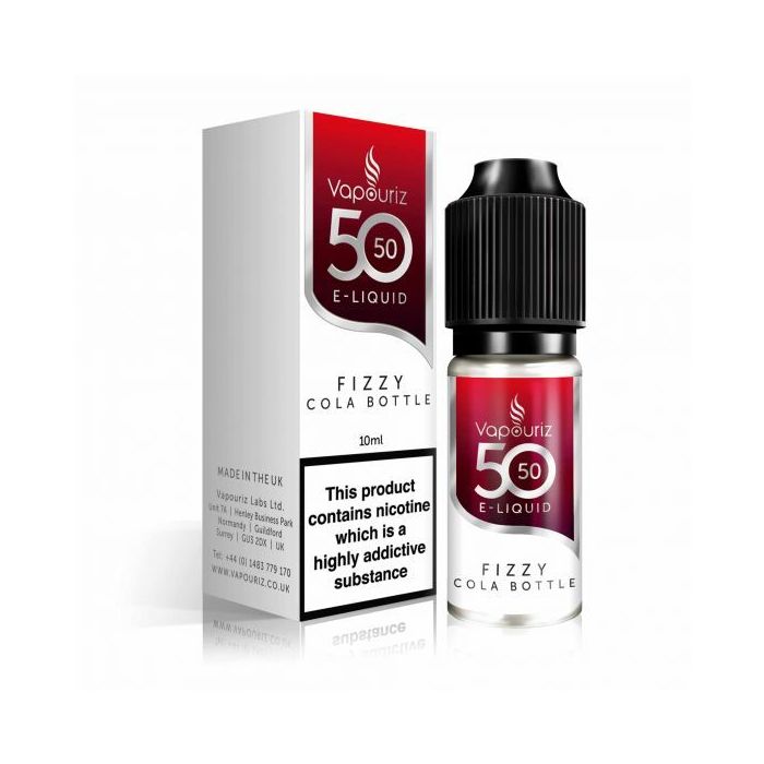 Vapouriz 50:50 - Fizzy Cola - 10ml