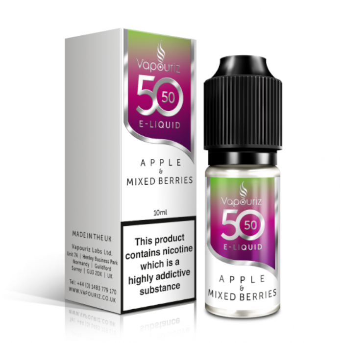 Vapouriz 50:50 - Apple & Mixed Berries - 10ml