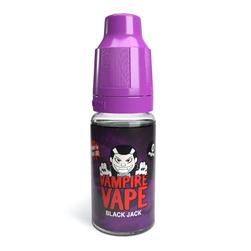 vampire vape blackjack concentrate Black Jack 10ml E-Liquid – Classic Vape Juice main image 0