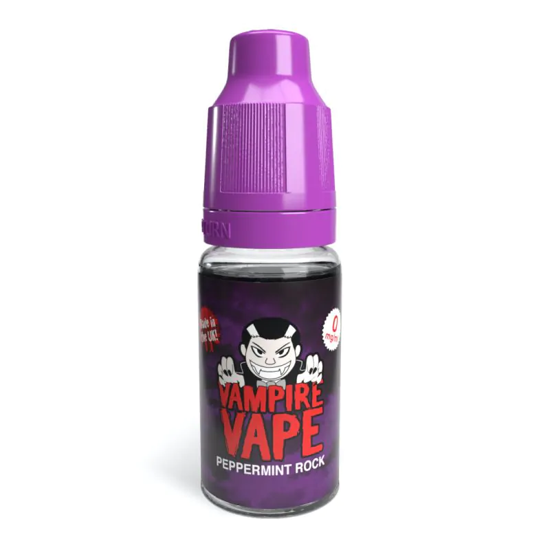 Vampire Vape Peppermint Rock Freebase E-Liquid 10ml Vampire Vape Peppermint Rock Freebase E-Liquid 10ml