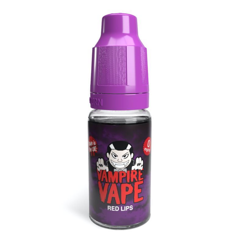 vampire vape red lips flavour concentrate Red Lips 10ml E-Liquid – Classic Vape Juice